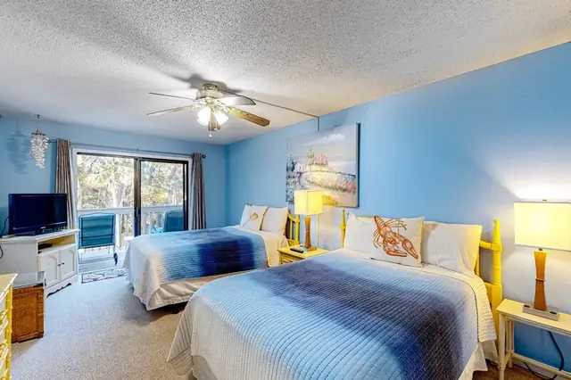 Bedroom at The Moorings 37